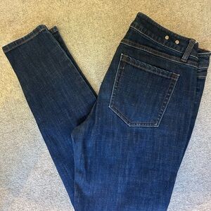 CAbi Straight Leg Blue Jeans Sz 8
